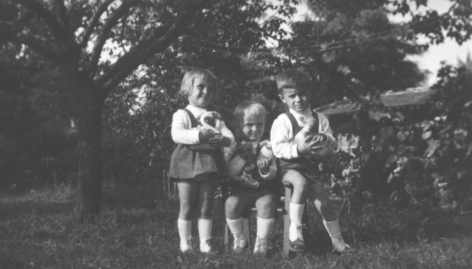 Mari, Pista, Laci 1959. szeptember