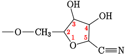 5-Ciano-3,4-dihidroxitetrahidrofurán-2-ilmetoxi-.svg