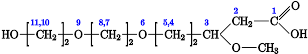 11-Hidroxi-3-metoxi-6,9-dioxaundekánsav.svg