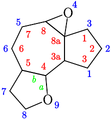 Arglabin számozott váz.svg