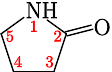 2-Pirrolidon.svg