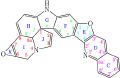 Kinolino(2′,3′-4,5)furo(2,3-b)oxireno(6,7)indolizino(1,8-fg)karbazol.png