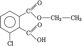 1-Etil-hidrogén-(3-klórftalát).svg