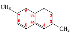 3,7-Dimetil-1,2,3,7,8,8a-hexahidronaftalin-1-il.svg