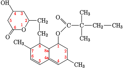 Szimvastatin.svg