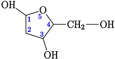 2-Dezoxiribofuranóz.svg